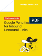 Google Penalties For Inbound Unnatural Links: The Escape Guide