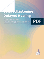 Belated Listening, Delayed Healing - An Exploratory Study of Disclosure and Help-Seeking Practices Among Adult Survivors of Child Sexual Abuse