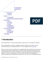 C++ Programming Style Guidelines PDF