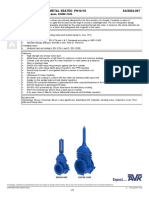 Avk Gate Valve, Metal Seated Pn10/16 54/3334-007: F16 ISO Flange, With By-Pass, DN350-1200