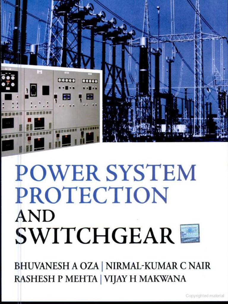 Power System Protection and Switchgear PDF