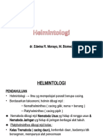 BAHAN PARASITOLOGI Helmintologi