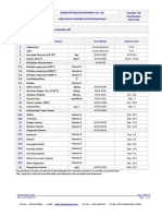 Jordan Petroleum Refinery Co. Ltd. Gasoline 90 Specification QS-PL 103 Laboratories & Quality Control Department