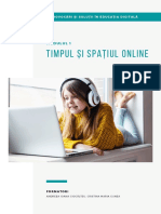 Timpul Si Spatiul Online