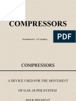 Compressors: Presentation By: U K Upadhyay