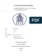 Laporan Praktikum Fitokimia Aqua Aromatika