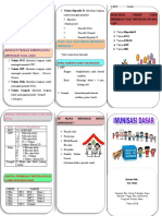 Leaflet Imunisasi (HB0, BCG, DPT, Polio, Campak)