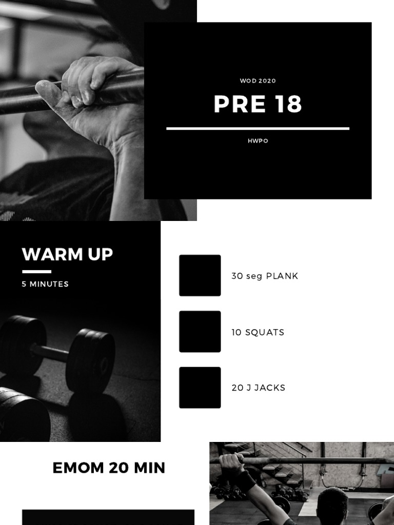 HWPO 20-Minute EMOM Workout | PDF