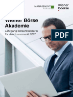 Wiener Boerse Akademie Boersenhaendler Lehrgang 2020