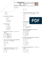 SOAL - Pendalaman Materi - Matematika - Kelas X