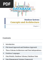 Concepts and Architecture: Database Systems