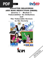 Disaster Readiness and Risk Reduction (DRRR)