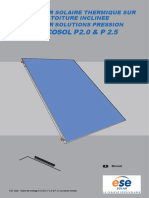 Notice Ecosol p2.0 p2.5 Toit Incline (Système Pression)