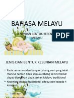 Jenis Dan Bentuk Kesenian Melayu