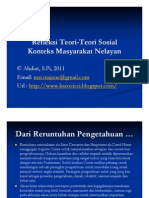 Download Refleksi Teori-Teori Sosial Konteks Masyarakat Nelayan by Iqbal Salman Al-fariZi SN48101418 doc pdf