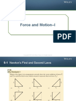 Force and Motion-I