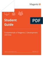 Fundamentals of Magento 2 Development - v2 - 1unit One Student Guide PDF
