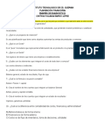 Diagnóstico Planeación Financiera 2020