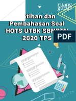 Latihan Dan Pembahasan Soal HOTS UTBK SBMPTN 2020 - TPS PDF