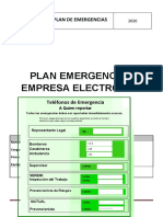 Plan Emergencias Electromec Nestle Maipu 2020
