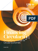 Financiamiento de La Circularidad: Desmitificar Las Finanzas para La Economía Circular