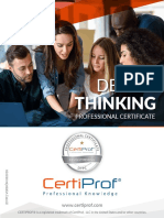 Basic Student Material For Design Thinking Professional Certificate (V082018A) PDF