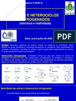 2.QUI0621 Aminas e Heterociclos Nitrogenados PDF