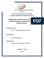 PRINCIPIOS Y PROTOCOLOS CLÍNICOS DE BIOSEGURIDAD EN CIRUGÍA BUCAL Y MAXILOFACIAL