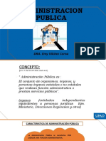 Administración Pública: Concepto, Características y Relación Jurídico-Administrativa