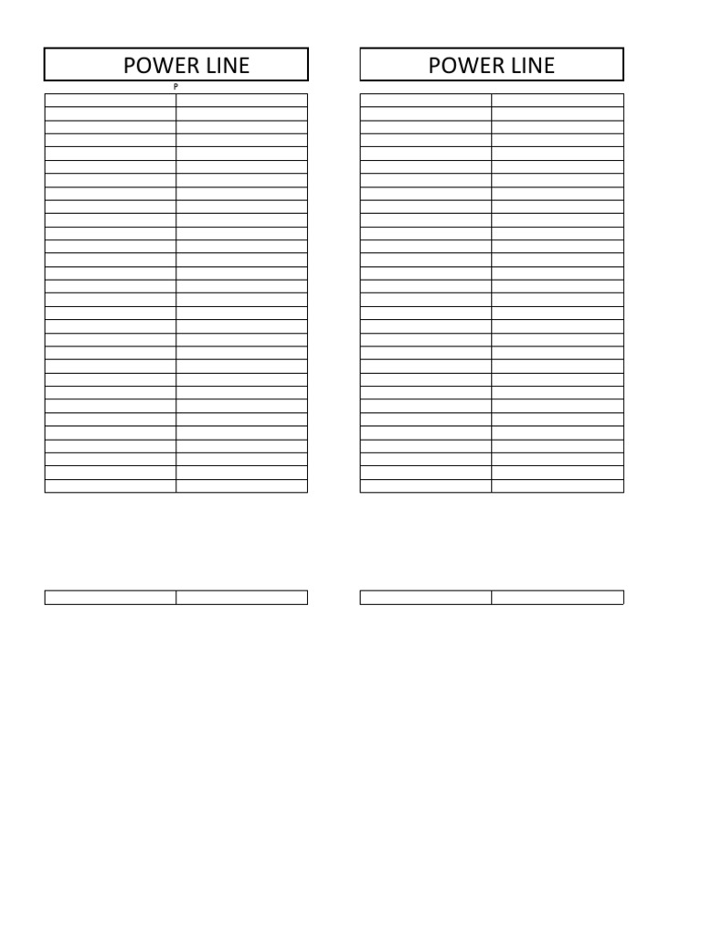 Power Line Power Line | PDF