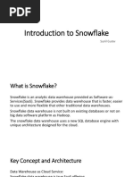 Introduction To Snowflake: Sunil Gurav