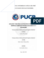 Wisky Perez - Chiroque Mera - Analizar - Mejorar - Procesos PDF