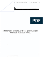 Medidas de Seguridad en Trabajos en Vía