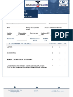 Evaluación Del Colaborador en Calculos de LyD