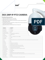AP 36x 2mp Ip PTZ Camera Full Specification Page - 28-Feb-17