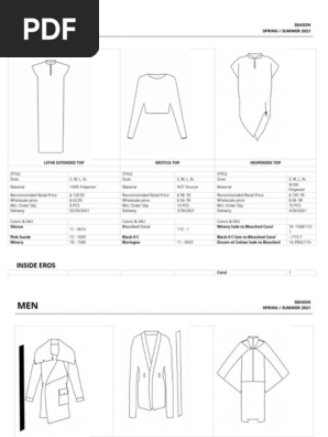 line sheet