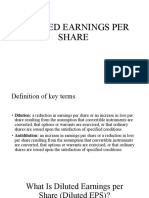 Diluted Earnings per Share Explained