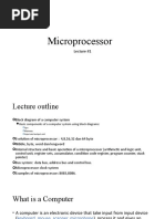 Microprocessor Lec No.1