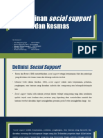 TM 6 - Kel C - Determinan Social Support Dan Kesmas