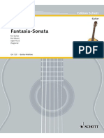 Fantasia - Sonata for Guitar