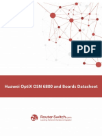 Huawei Optix Osn 6800 and Boards Datasheet