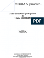 Koshkin Nikita - Suite Six Cordes PDF