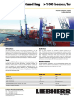 Container Handling 100 Boxes/hr: Job Report