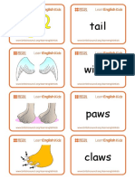 Animal body part flashcards.pdf