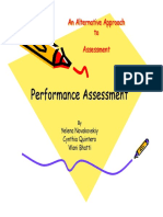 Performance Assessment - Fall 07