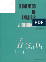 (Xixaro) Dieudonné, Jean - Elementos de Análisis. II-Reverté (1982) PDF
