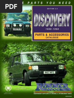 LR Discovery 1 Parts | PDF | Cheque | Payments