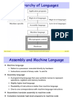 A Hierarchy of Languages: Basic Concepts Computer Organization and Assembly Language Slide 1/43