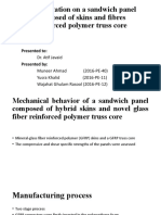 A Presentation On A Sandwich Panel Composed of 1-10-2019