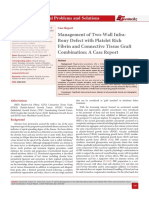 Management of Two-Wall Infra - Bony Defec